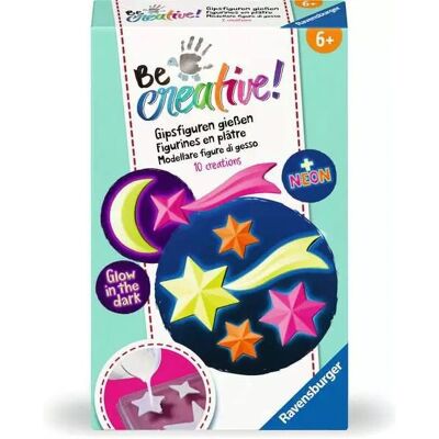 Ravensburger 25538 Kunst/Handwerks-Spiel - Be Creative Mini Gips Sterne Leuchtend Ravensburger 25538 Kunst/Handwerks-Spiel - Be Creative Mini Gips Sterne Leuchtend