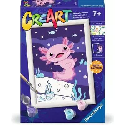 Ravensburger - Axolotl Schilderkit - Creatief speelgoed Ravensburger - Axolotl Schilderkit - Creatief speelgoed