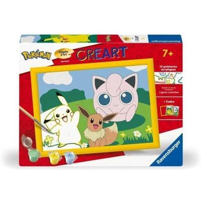 Kit de Peinture Pokémon 18x24cm pour Enfants - Ensemble de Peinture - Publicité Kit de Peinture Pokémon 18x24cm pour Enfants - Ensemble de Peinture - Publicité
