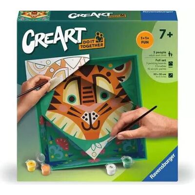 Ravensburger 25863 Kunsthandwerk Spiel - Malen nach Zahlen Tiger Ravensburger 25863 Kunsthandwerk Spiel - Malen nach Zahlen Tiger