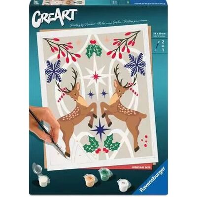 Ravensburger 25895 Kunst-/Bastelspiel - Weihnachtsrentier-Malset Ravensburger 25895 Kunst-/Bastelspiel - Weihnachtsrentier-Malset