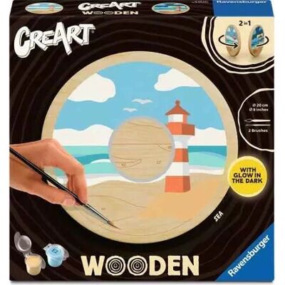 Ravensburger 25924 Zestaw do sztuki i rękodzieła - Malowanie według numerów - Morze Ravensburger 25924 Zestaw do sztuki i rękodzieła - Malowanie według numerów - Morze