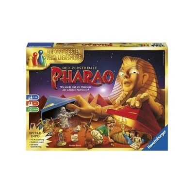 Ravensburger Der zerstreute Pharao Brettspiel - Strategie, Familie, Made in Europe Ravensburger Der zerstreute Pharao Brettspiel - Strategie, Familie, Made in Europe