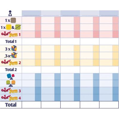 Ravensburger Color'yam - Dice & Party Game - 8+ - Party Dice Game Ravensburger Color'yam - Dice & Party Game - 8+ - Party Dice Game
