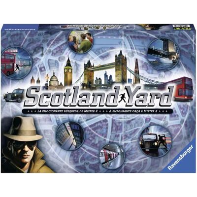 Jogo de Mesa Ravensburger Scotland Yard - Estratégia e Dedução - 3-6 Jogadores Jogo de Mesa Ravensburger Scotland Yard - Estratégia e Dedução - 3-6 Jogadores