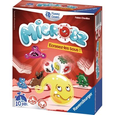 Ravensburger Microbz - Jeu d'action et de réflexes - Version française Ravensburger Microbz - Jeu d'action et de réflexes - Version française