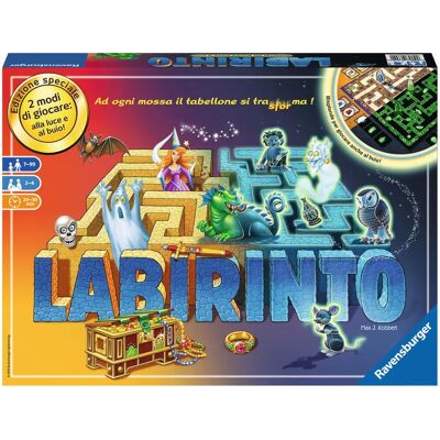 Ravensburger Laberinto Luminoso en la Oscuridad - Juego de Mesa Ravensburger Laberinto Luminoso en la Oscuridad - Juego de Mesa