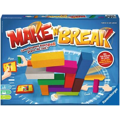Ravensburger Make 'n' Break 17 - Bunt Board Game - Fine Motor Skills Ravensburger Make 'n' Break 17 - Bunt Board Game - Fine Motor Skills