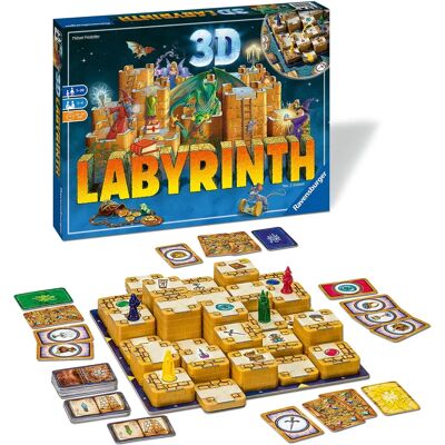 Ravensburger 26831 3D Labyrinth - Moving Maze Game for Kids Age 7 Ravensburger 26831 3D Labyrinth - Moving Maze Game for Kids Age 7