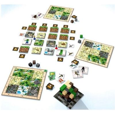 Ravensburger Minecraft - Builders & Biomes Stolní hra Ravensburger Minecraft - Builders & Biomes Stolní hra