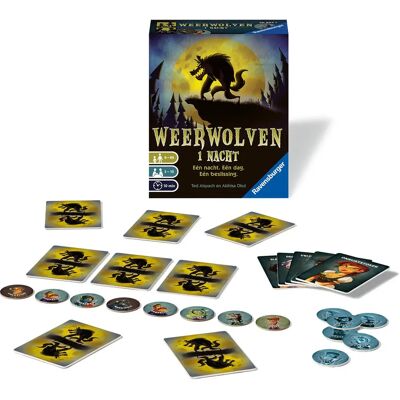 Ravensburger 26965 Puzzelspel - 12 Rollen - Sociale Deductie Ravensburger 26965 Puzzelspel - 12 Rollen - Sociale Deductie