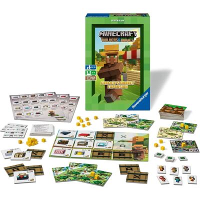 Ravensburger Minecraft Farmer's Market Rozszerzenie - Gra planszowa Ravensburger Minecraft Farmer's Market Rozszerzenie - Gra planszowa