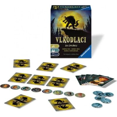 Ravensburger Hra Vlkodlak na úplňku - Společenská hra pro 9+ hráčů Ravensburger Hra Vlkodlak na úplňku - Společenská hra pro 9+ hráčů