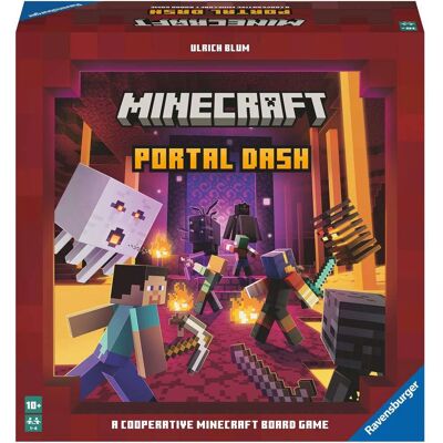 Ravensburger Minecraft Portal Dash - Juego de Mesa Ravensburger Minecraft Portal Dash - Juego de Mesa