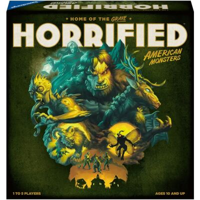 Ravensburger Horrified American Monsters - Strategy Game - Board Game Ravensburger Horrified American Monsters - Strategy Game - Board Game