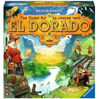 Ravensburger The Quest for El Dorado Strategy Board Game - Kids & Adults Ravensburger The Quest for El Dorado Strategy Board Game - Kids & Adults