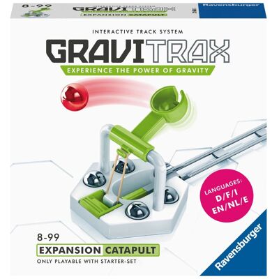 Ravensburger Gravitrax Extensão Catapulta - Brinquedo de bolinhas Ravensburger Gravitrax Extensão Catapulta - Brinquedo de bolinhas