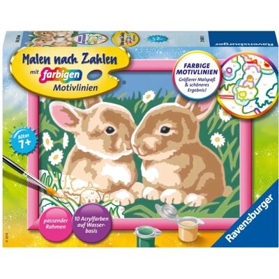Ravensburger Färgläggning med Nummer - Söt Kanin - 27695 - Från 7 år Ravensburger Färgläggning med Nummer - Söt Kanin - 27695 - Från 7 år