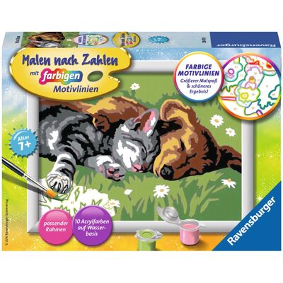 Ravensburger Tiefer Schlaf Malen nach Zahlen - Kinderkunstset Ravensburger Tiefer Schlaf Malen nach Zahlen - Kinderkunstset