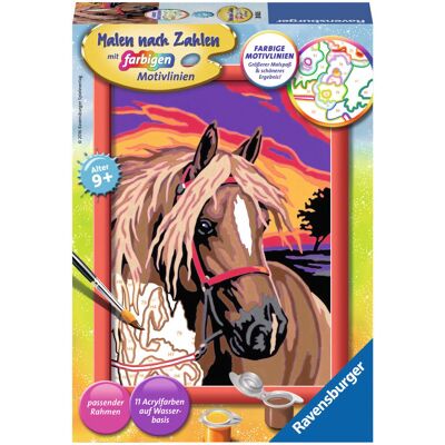 Ravensburger Sueño de Caballo Pintura por Números Set Ravensburger Sueño de Caballo Pintura por Números Set