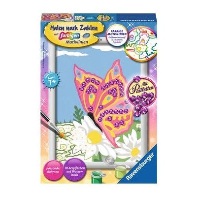 Ravensburger Malen nach Zahlen - Schmetterling - Für Kinder ab 7 Jahren Ravensburger Malen nach Zahlen - Schmetterling - Für Kinder ab 7 Jahren