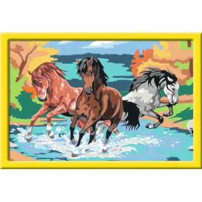 Ravensburger Malen Nach Zahlen - Stolze Wildpferde Ravensburger Malen Nach Zahlen - Stolze Wildpferde