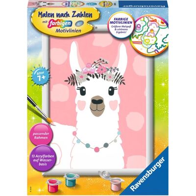 Ravensburger No Drama Lama Szám szerint festő készlet - 28514 Ravensburger No Drama Lama Szám szerint festő készlet - 28514