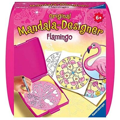 Ravensburger Mini Mandala-Designer Flamenco - Kit de Colorear Ravensburger Mini Mandala-Designer Flamenco - Kit de Colorear