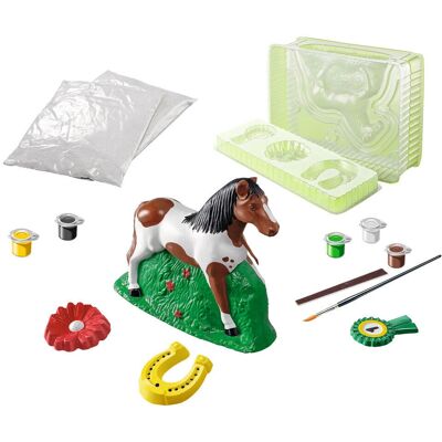 Ravensburger Créer & Peindre - Cheval - Figurine de plâtre à mouler et peindre - 27.5 x 19.2 x 6.8 cm - Publicité Ravensburger Créer & Peindre - Cheval - Figurine de plâtre à mouler et peindre - 27.5 x 19.2 x 6.8 cm - Publicité