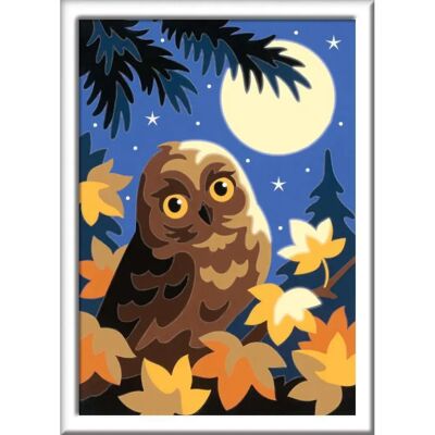 Ravensburger Festő Készlet - Strix a Holdfényben - Gyerekek 7+ Ravensburger Festő Készlet - Strix a Holdfényben - Gyerekek 7+