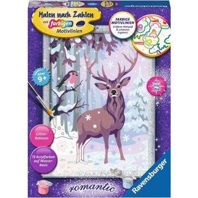 Ravensburger Malen Nach Zahlen - Stolzer Hirsch - Kinder Ab 7 Jahren Ravensburger Malen Nach Zahlen - Stolzer Hirsch - Kinder Ab 7 Jahren