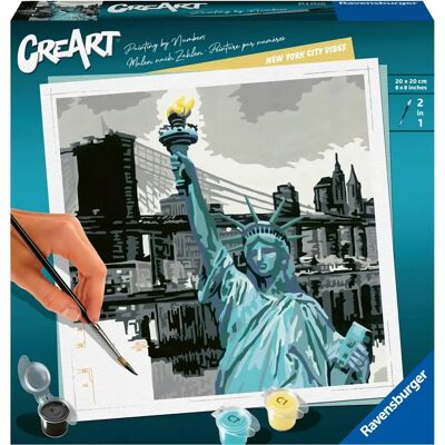 Ravensburger New York City Vibes Számok szerint Festő Készlet Ravensburger New York City Vibes Számok szerint Festő Készlet