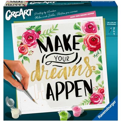 Ravensburger CreArt Gör dina drömmar till verklighet Målning med Nummer Ravensburger CreArt Gör dina drömmar till verklighet Målning med Nummer