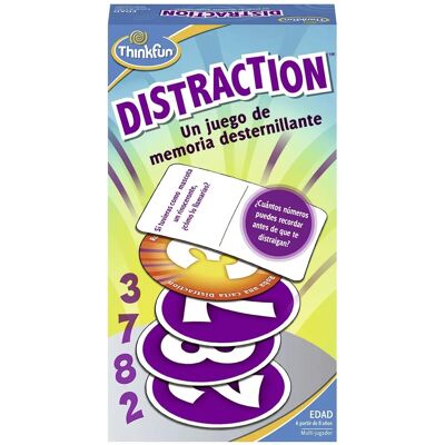 Think Fun Juego de Memoria Distraction para Niños 8+ - Juego Think Fun Juego de Memoria Distraction para Niños 8+ - Juego