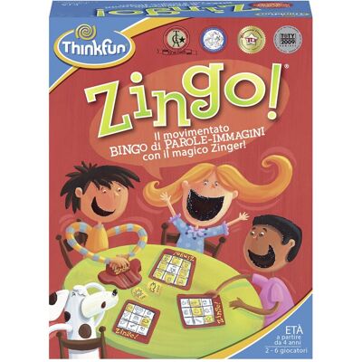 Ravensburger Zingo! - Gioco di abbinamento e parole per bambini - 4+ anni Ravensburger Zingo! - Gioco di abbinamento e parole per bambini - 4+ anni
