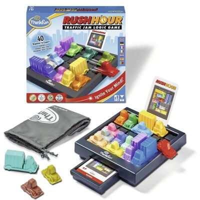 ThinkFun 76336 Puzzle - Jeu de logique d'embouteillage pour enfants - Publicité ThinkFun 76336 Puzzle - Jeu de logique d'embouteillage pour enfants - Publicité