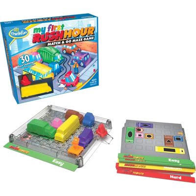 ThinkFun My First Rush Hour Board game - Race - Educational STEM toy for children ThinkFun My First Rush Hour Board game - Race - Educational STEM toy for children