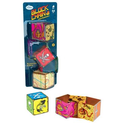 ThinkFun Block Chain Pirates - Board game - Educational ThinkFun Block Chain Pirates - Board game - Educational