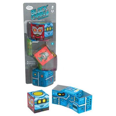 Ravensburger ThinkFun - Block Chain - Roboter -29.0 x 11.5 x 9.5 cm Ravensburger ThinkFun - Block Chain - Roboter -29.0 x 11.5 x 9.5 cm