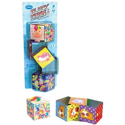 ThinkFun Block Chain Unicorns Board Game Educational - Puzzle ThinkFun Block Chain Unicorns Board Game Educational - Puzzle