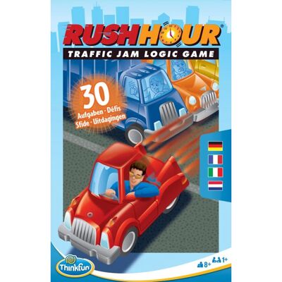Ravensburger Thinkfun Rush Hour Draagbaar Logiekspel - Reisgame Ravensburger Thinkfun Rush Hour Draagbaar Logiekspel - Reisgame