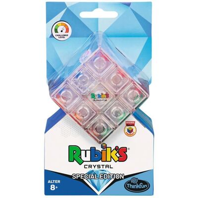 ThinkFun Rubiks Kristall - Transparenter Puzzle Würfel für Sammler & Kinder ThinkFun Rubiks Kristall - Transparenter Puzzle Würfel für Sammler & Kinder
