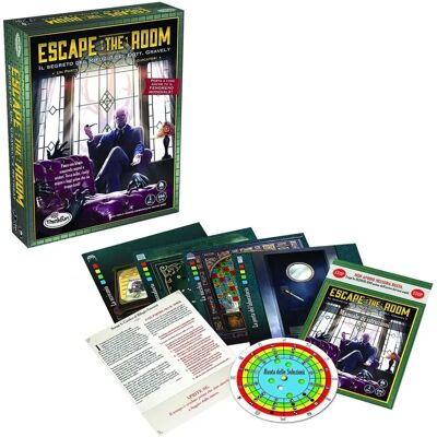 ThinkFun Escape The Room - Il Segreto del Dott. Gravely ThinkFun Escape The Room - Il Segreto del Dott. Gravely