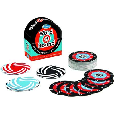 ThinkFun - Word A Round - Juego de Cartas para Niños - Palabras y Habilidades Lingüísticas - 10+ años ThinkFun - Word A Round - Juego de Cartas para Niños - Palabras y Habilidades Lingüísticas - 10+ años