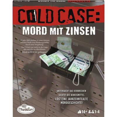 Ravensburger Cold Case: Mord mit Zinsen - Gioco da detective Ravensburger Cold Case: Mord mit Zinsen - Gioco da detective
