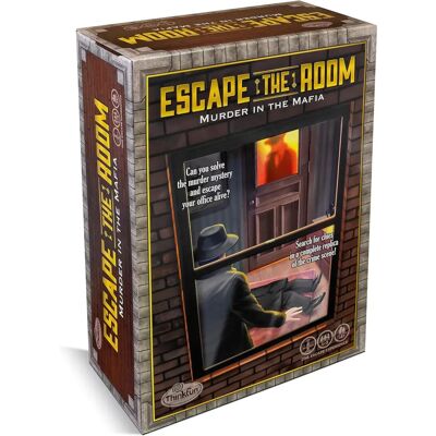 ThinkFun - Escape The Room: Maffia Moord - Bordspel voor Volwassenen, 13 Spelers ThinkFun - Escape The Room: Maffia Moord - Bordspel voor Volwassenen, 13 Spelers