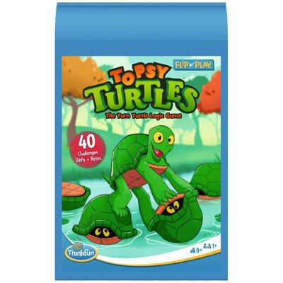 ThinkFun - Topsy Turtles Flip N' Play - Board Game ThinkFun - Topsy Turtles Flip N' Play - Board Game