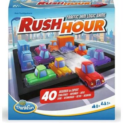 Ravensburger Rush Hour Rompecabezas lógico multicolor - Juego de mesa Ravensburger Rush Hour Rompecabezas lógico multicolor - Juego de mesa