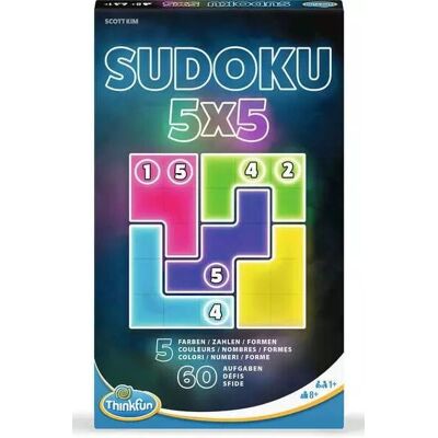Ravensburger ThinkFun 76634 - Sudoku 5x5 - Bordsspel för resa Ravensburger ThinkFun 76634 - Sudoku 5x5 - Bordsspel för resa