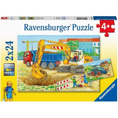 Ravensburger Farm & Building Site - Jigsaw Puzzle for Kids 4+ Ravensburger Farm & Building Site - Jigsaw Puzzle for Kids 4+